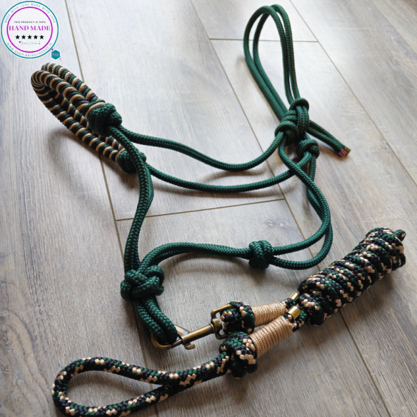 Handmade Rope Halter – Time Turner | Tack & Tails