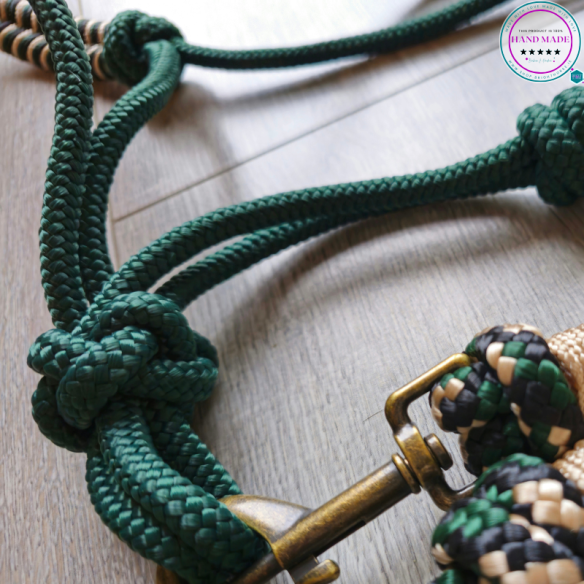 Handmade Rope Halter – Time Turner | Tack & Tails