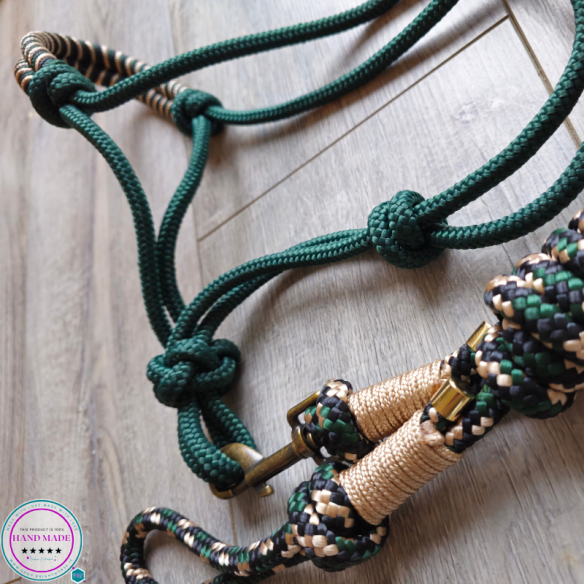 Handmade Rope Halter – Time Turner | Tack & Tails