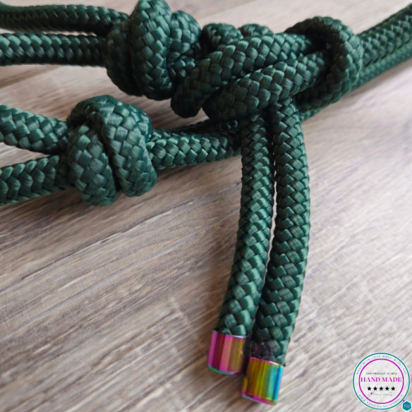 Handmade Rope Halter – Time Turner | Tack & Tails