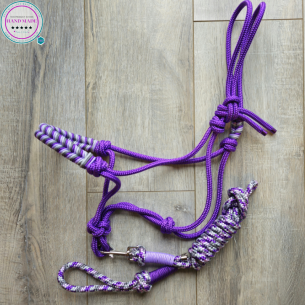 Handmade Rope Halter – Clara | Tack & Tails