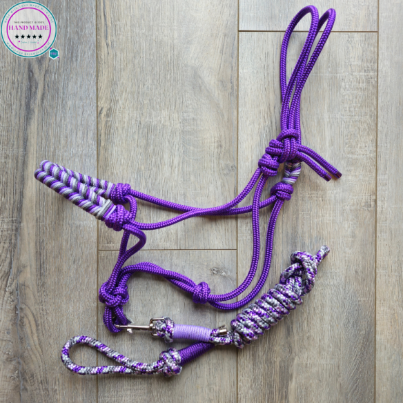 Handmade Rope Halter – Clara | Tack & Tails