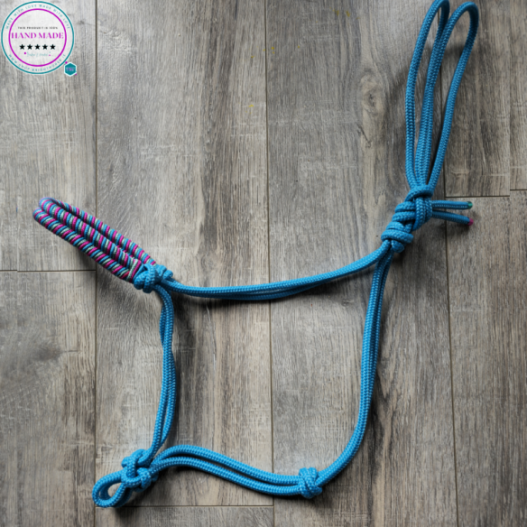 Handmade Rope Halter – Blossom | Tack & Tails