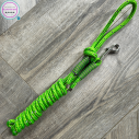 Handmade Lead Rope – Green Trot Code Lead | Tack & Tails
