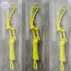 Handmade Lead Rope – Yield for Yellow Lead | Tack & Tails 2
