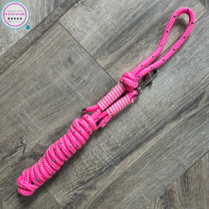 Handmade Lead Rope – Pathfinder Pink Lead | Tack & Tails
