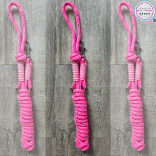 Handmade Lead Rope – Pathfinder Pink Lead | Tack & Tails 2