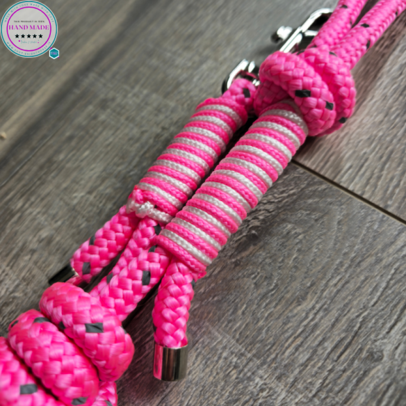 Handmade Lead Rope – Pathfinder Pink Lead | Tack & Tails