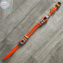 High-Vis Dog Collar – Amber Light Orange | Tack & Tails