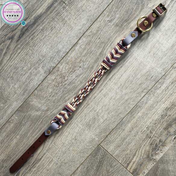 Handmade Dog Collar – Tiramisu Dog Collar | Tack & Tails