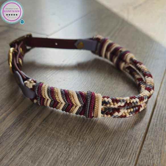 Handmade Dog Collar – Tiramisu Dog Collar | Tack & Tails