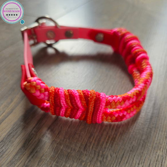 Handmade Dog Collar – Cotton Candy Dog Collar | Tack & Tails