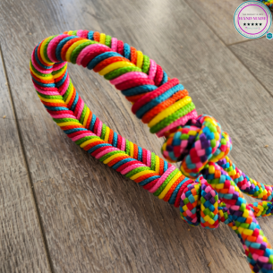Handmade Rope Halter – Rainbow Pride | Tack & Tails 2