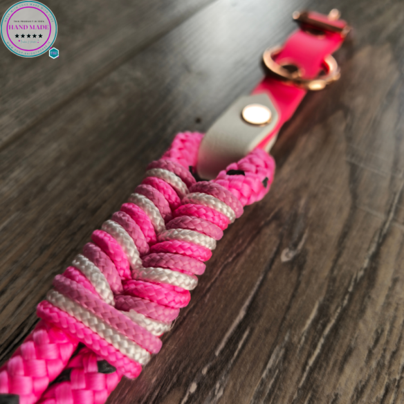 High-Vis Dog Collar – Pathfinder Pink Dog Collar | Tack & Tails