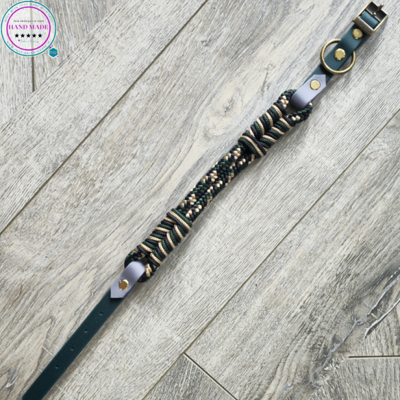 Handmade Dog Collar – Time Turner Dog Collar | Tack & Tails