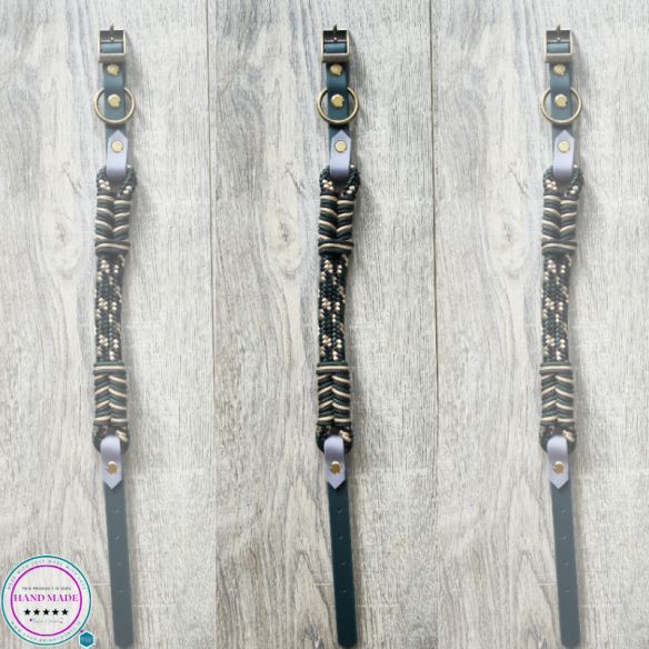 Handmade Dog Collar – Time Turner Dog Collar | Tack & Tails