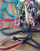 Handmade Bright Horse Halters | Adjustable Lead Rope & Knot Craftsmanship